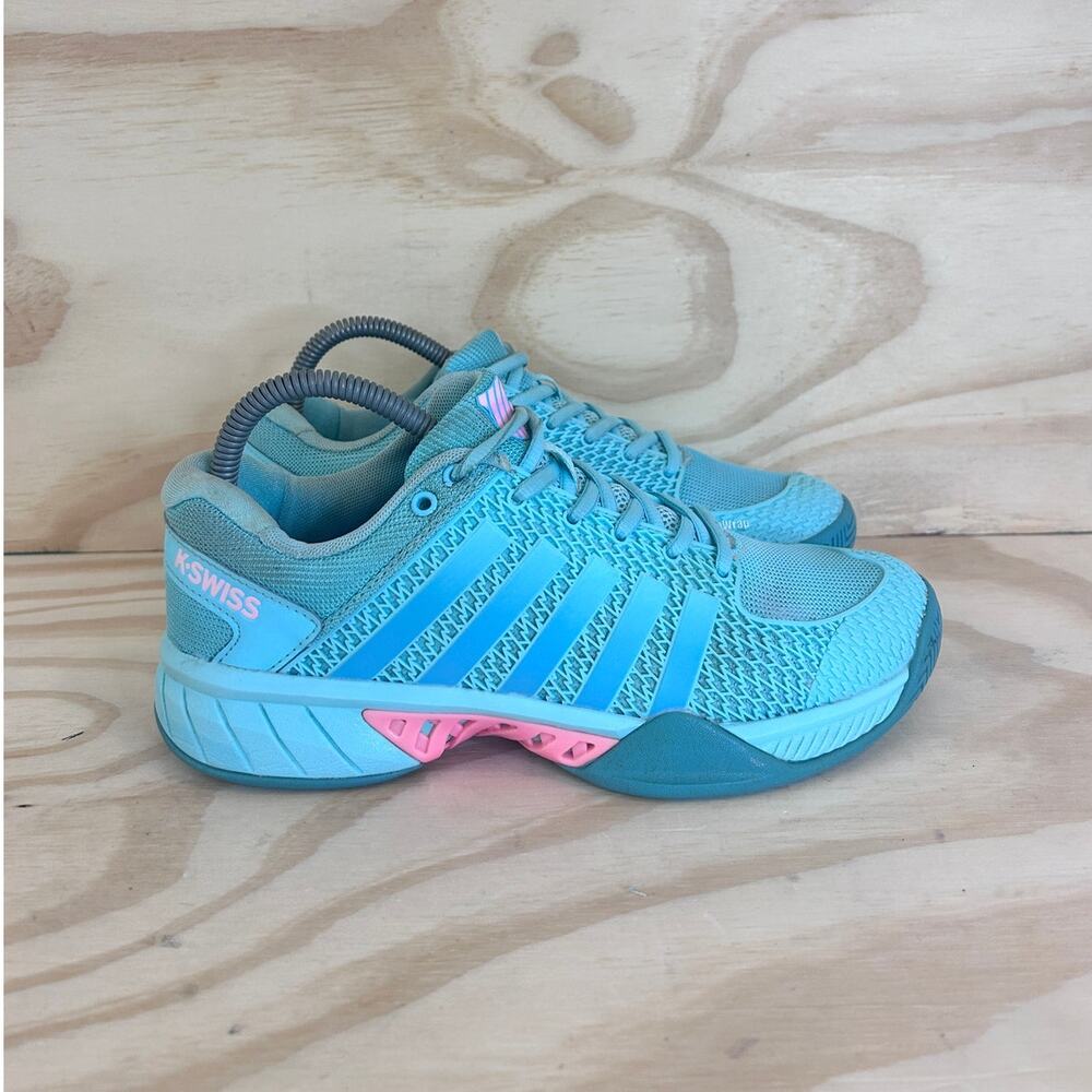 K-Swiss -Express Light Pickleball -Trainer Shoes -Green -Women's -8- 96563-436-M